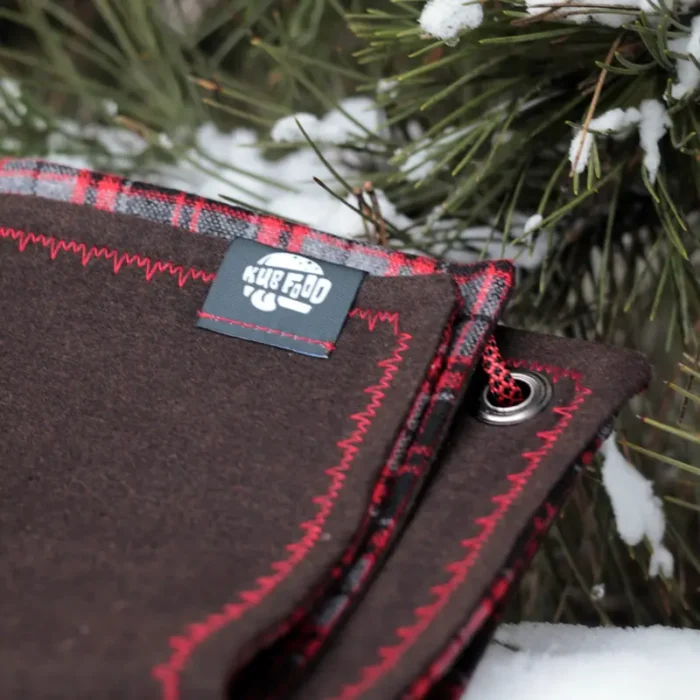 EDC HANK "RED PINE" - КИШЕНЬКОВИЙ ТКАНИННИЙ ПЛАТОК - Зображення 3